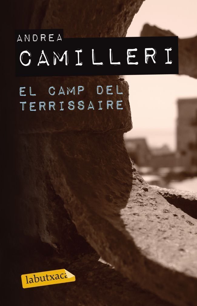 El camp del terrissaire, de Camilleri | portada del libro