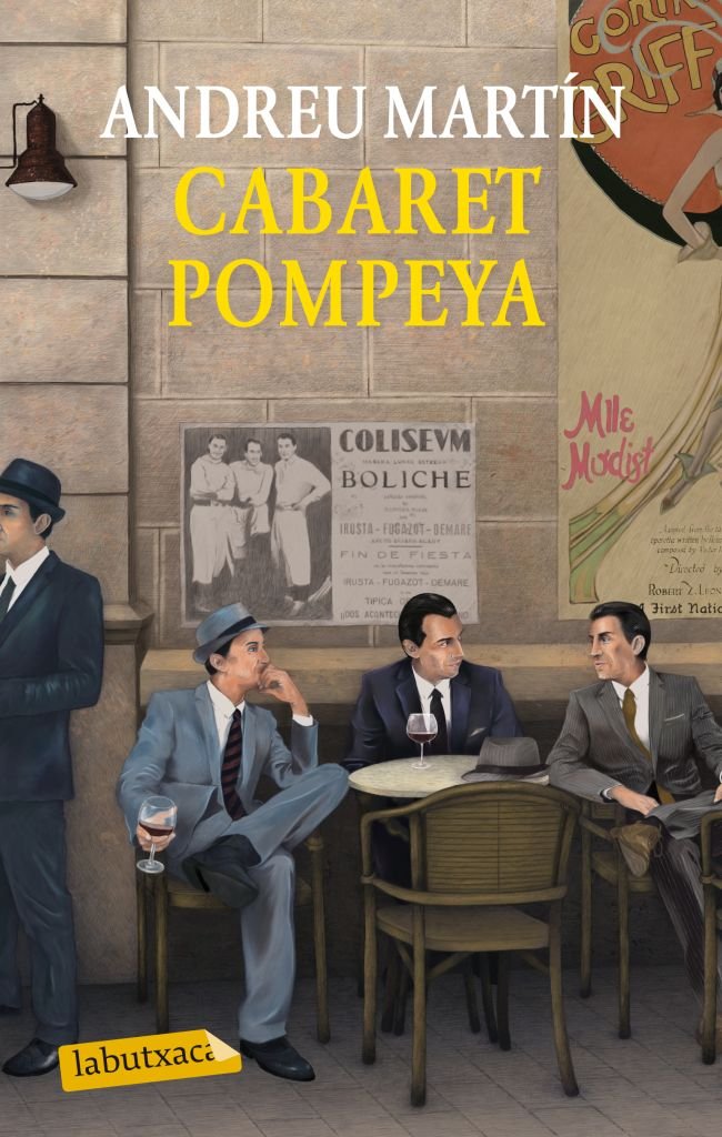 Cabaret Pompeya, de Martin Farrero | portada del libro