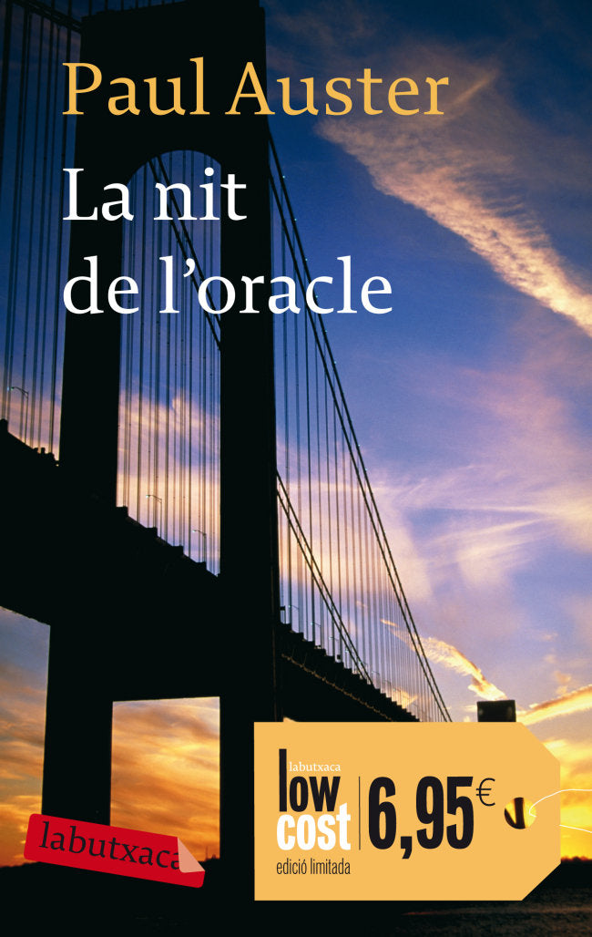 La nit de l'oracle, de Auster | portada del libro
