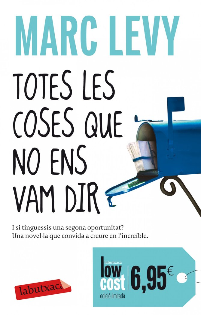 Totes les coses que no ens vam dir, de Levy | portada del libro