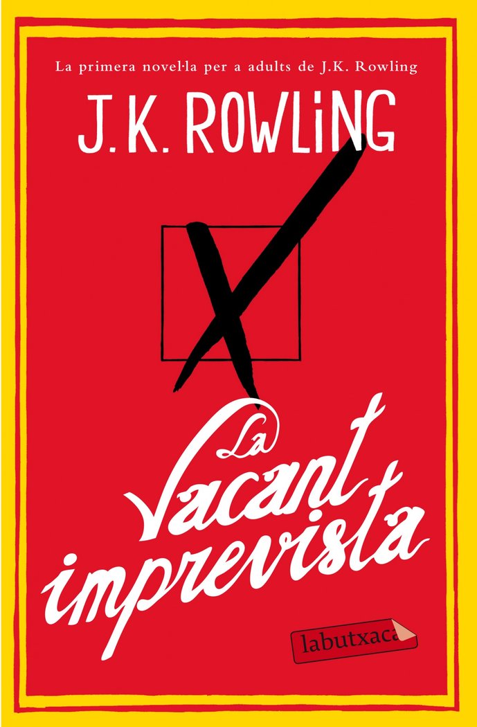 La vacant imprevista, de Rowling | portada del libro