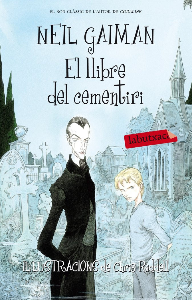 El llibre del cementiri, de Gaiman | portada del libro