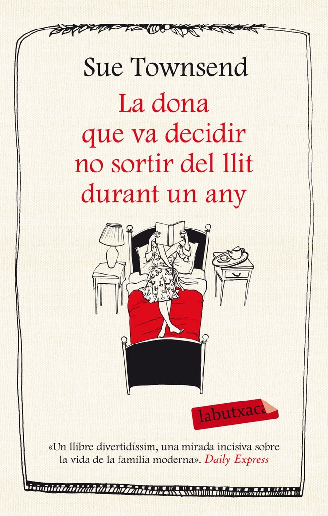 La dona que va decidir no sortir del llit durant un any, de Townsend | portada del libro