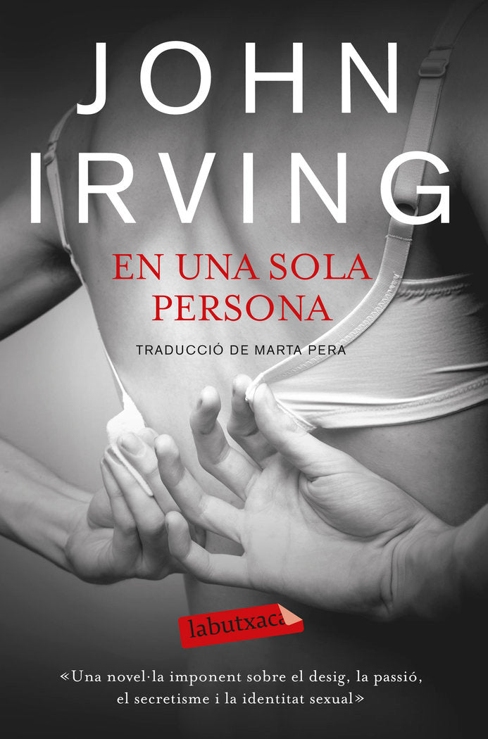 En una sola persona, de Irving, John | portada del libro