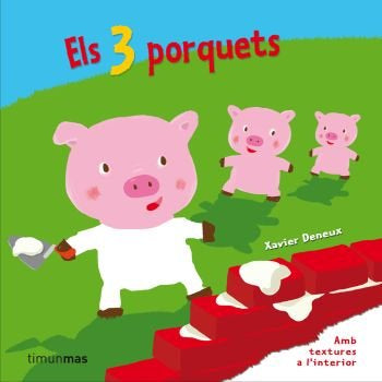 Els tres porquets, de Autors | portada del libro