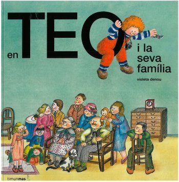 En Teo i la seva família, de Denou | portada del libro