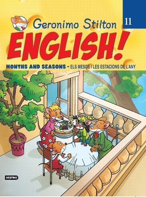 Months and seasons - What's the weather like, de Stilton | portada del libro