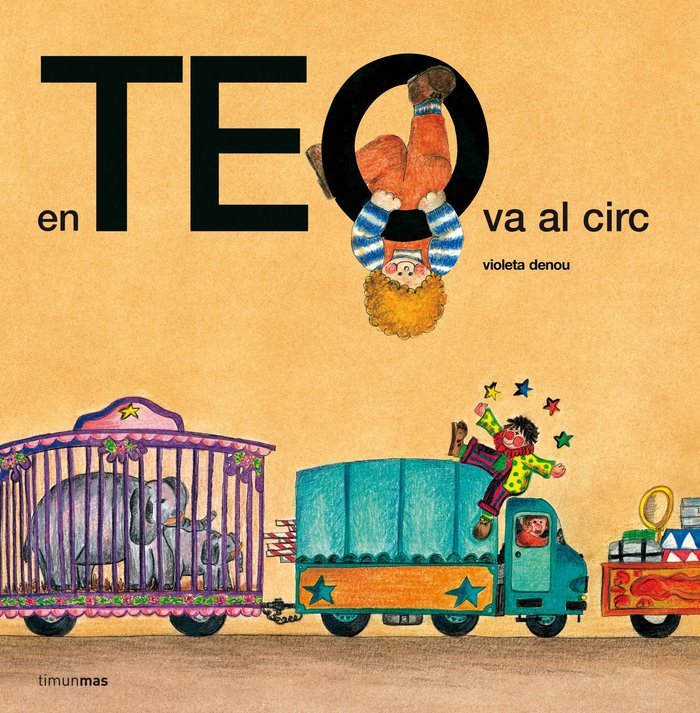 En Teo va al circ, de Denou | portada del libro