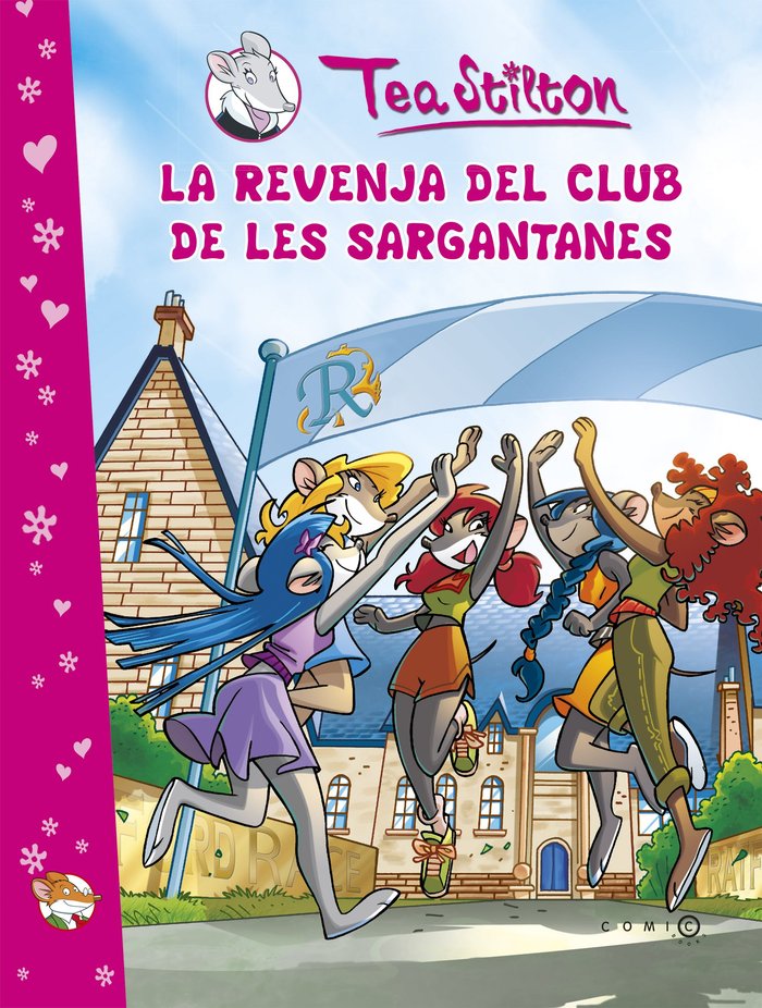 La revenja del Club de les Sargantanes, de Stilton | portada del libro