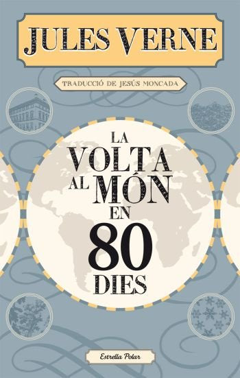 La volta al món en 80 dies, de Verne | portada del libro