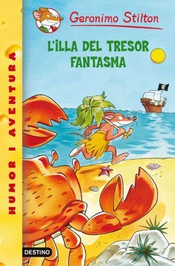 42- L'illa del tresor fantasma, de Stilton, Geronimo | portada del libro