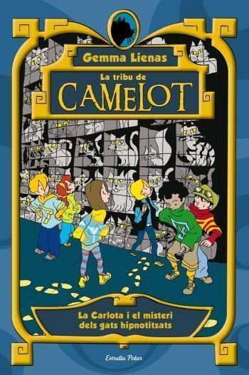 6. La Carlota i el misteri dels gats hipnotitzats, de Lienas | portada del libro