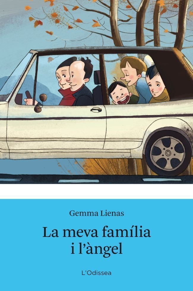 La meva família i l'àngel, de Lienas, Gemma | portada del libro