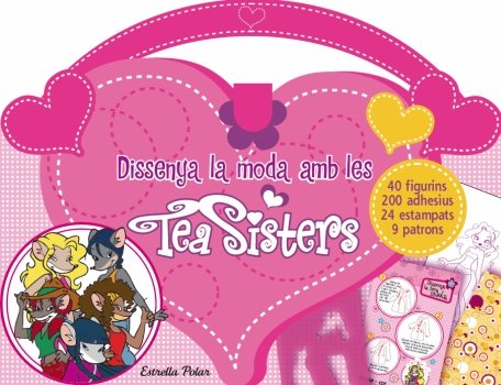 Dissenya la moda amb les Tea Sisters, de Autors | portada del libro