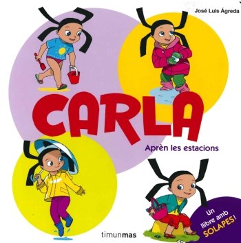 Carla. Aprèn les estacions, de Ágreda | portada del libro