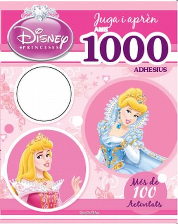 Princeses. Juga i aprèn amb 1000 adhesius, de Autors | portada del libro