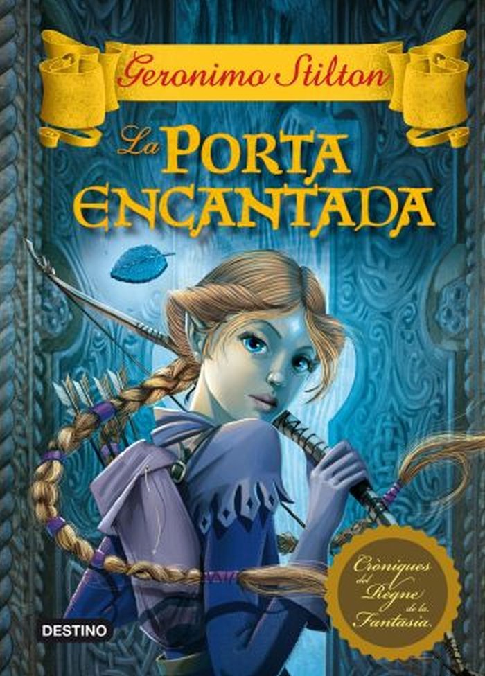 La porta encantada, de Stilton, Geronimo | portada del libro
