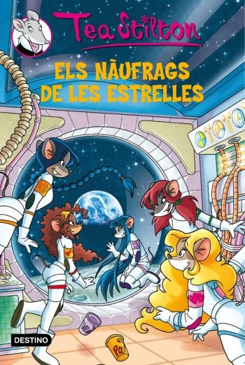 8. Els nàufrags de les estrelles, de Stilton | portada del libro
