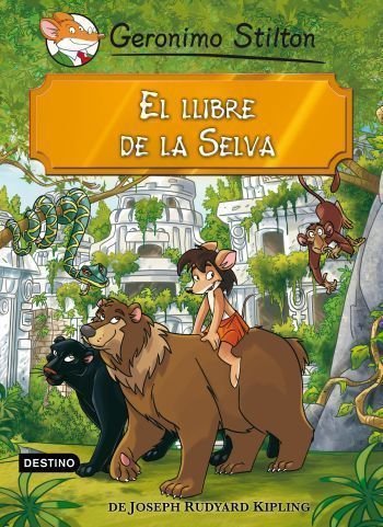 El llibre de la selva, de Stilton, Geronimo | portada del libro