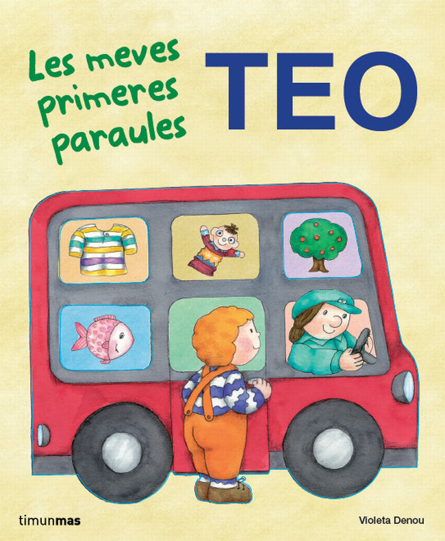 Les meves primeres paraules, de Denou | portada del libro