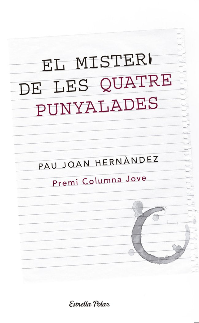 El misteri de les quatre punyalades, de Hernández i de Fuenmayor, Pau Joan | portada del libro