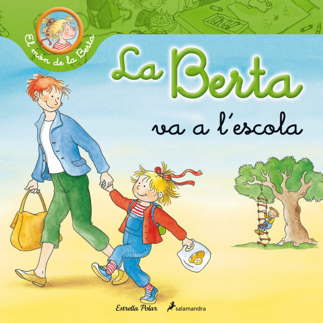 La Berta va a l'escola, de Schneider | portada del libro