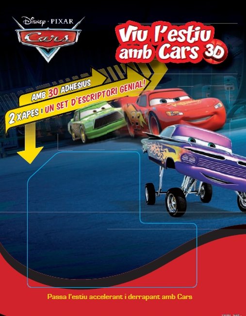 Viu l'estiu amb Cars. 3D, de Autors | portada del libro