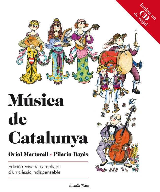 Música de Catalunya, de Bayés | portada del libro
