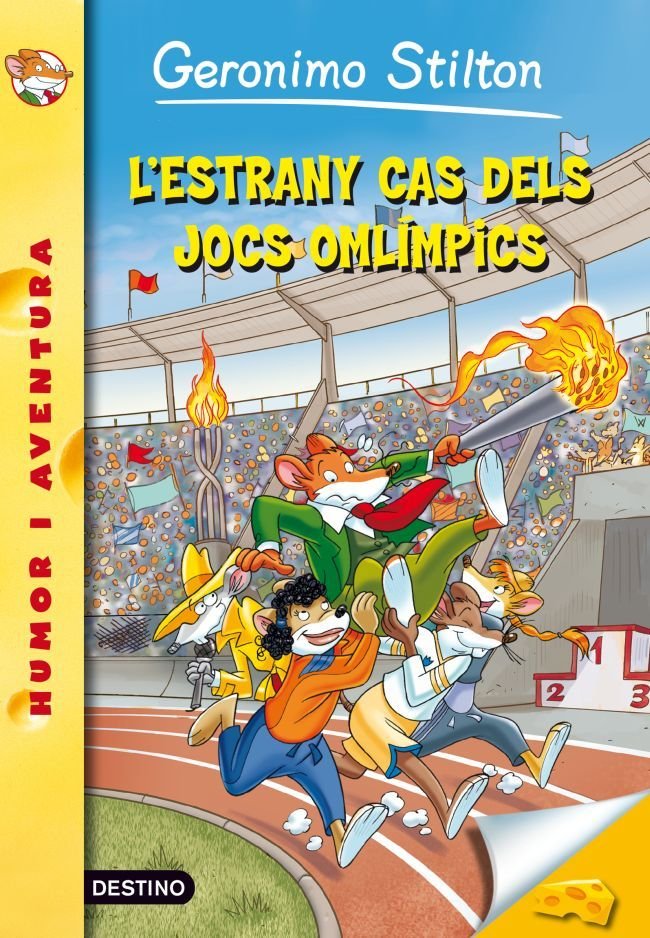 47- L'estrany cas dels jocs olímpics, de Stilton, Geronimo | portada del libro
