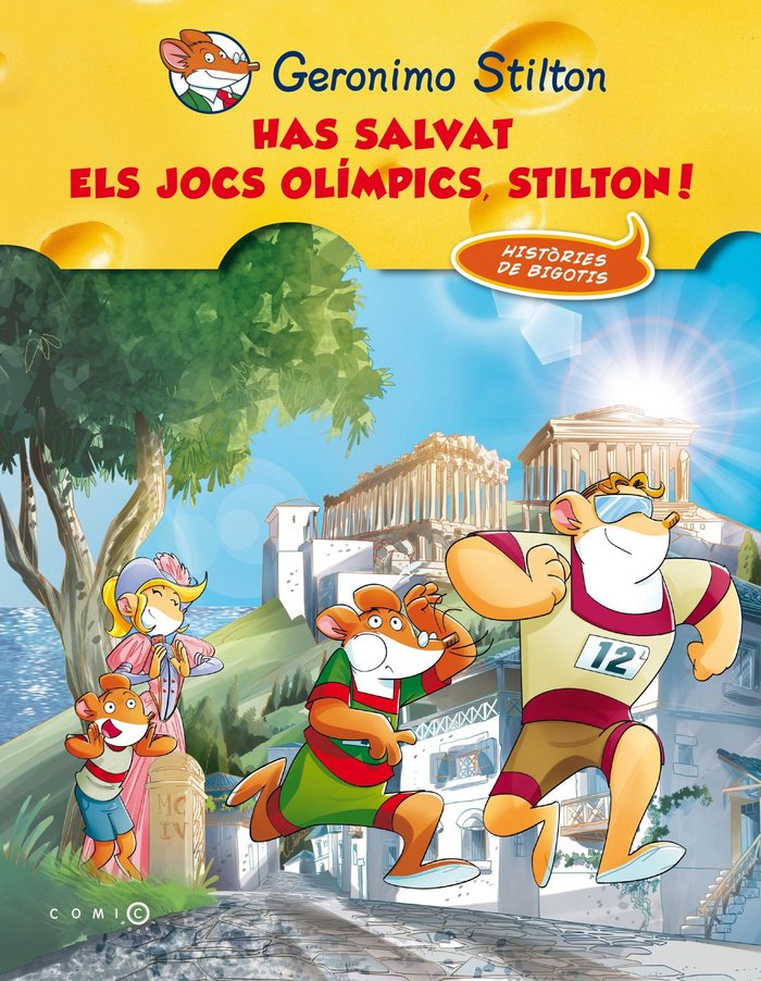 Has salvat els jocs olímpics, Stilton!, de Stilton, Geronimo | portada del libro