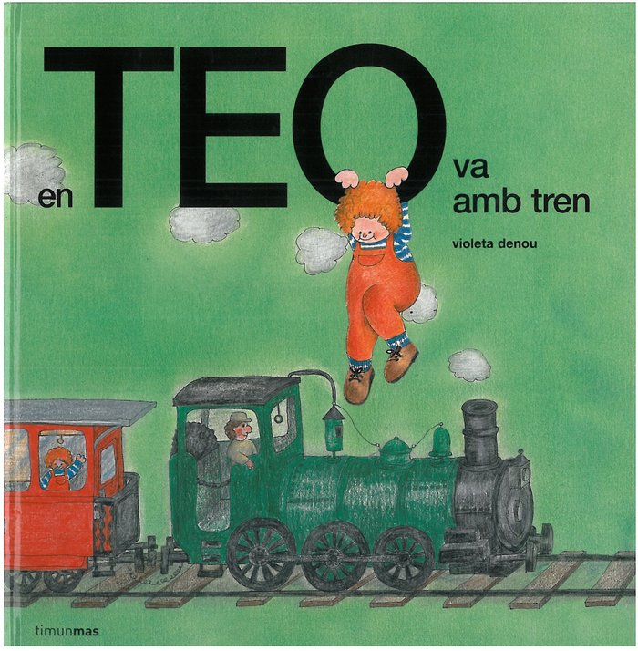 En Teo va amb tren, de Denou, Violeta | portada del libro