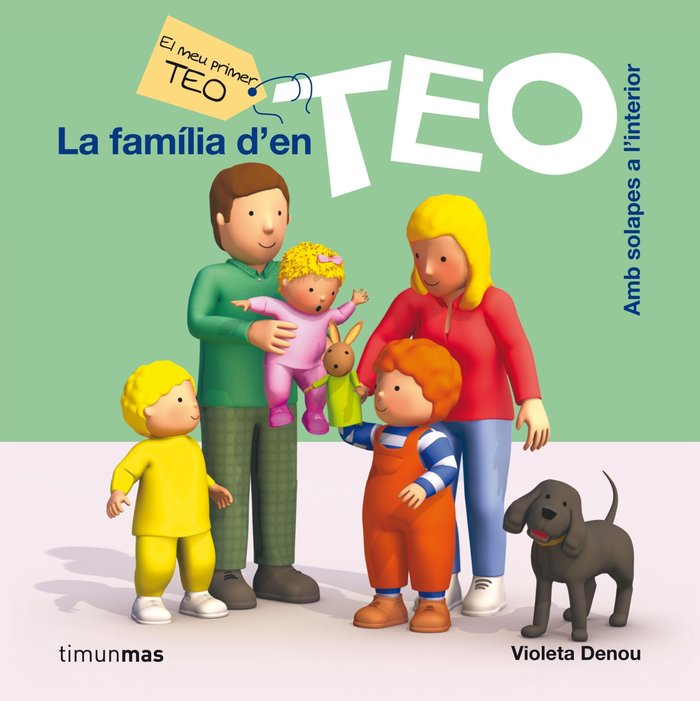 La família d'en Teo, de Denou | portada del libro