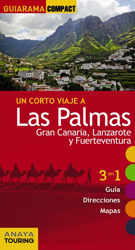 Las Palmas: Gran Canaria, Lanzarote y Fuerteventura, de Anaya Touring#Hernández Bueno | portada del libro