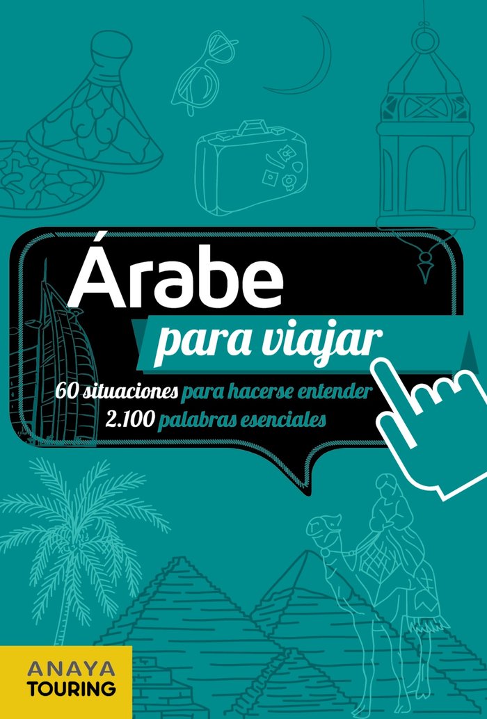 Árabe para viajar, de Anaya Touring | portada del libro