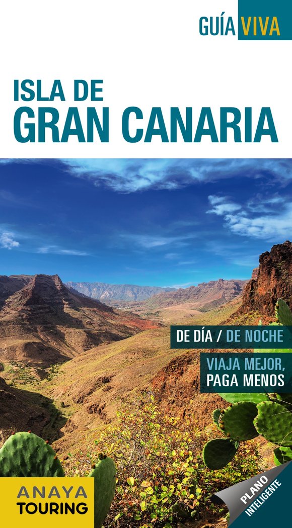 Isla de Gran Canaria, Guía Viva, de Anaya Touring | portada del libro