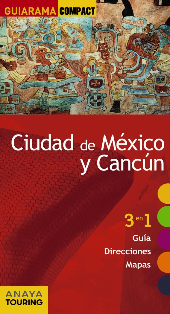 Ciudad de México y Cancún, de Anaya Touring | portada del libro