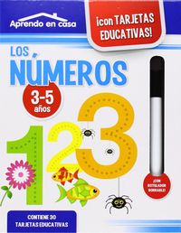 APRENDO EN CASA LOS NÚMEROS (3-5 años), de MARTÍNEZ VICENTE | portada del libro
