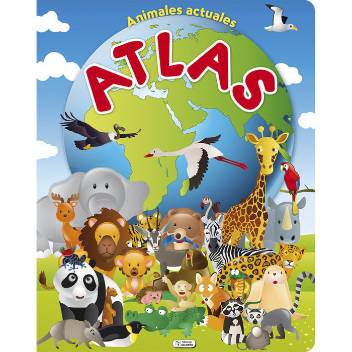 ATLAS DE ANIMALES ACTUALES, de MÃšÃ‘EZ RODRÃGUEZ, FERNANDO JAVIER | portada del libro