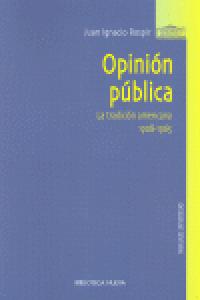 OPINION PUBLICA, de ROSPIR ZABALA | portada del libro