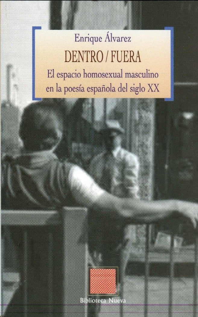 Dentro/Fuera, de Enrique Álvarez | portada del libro