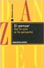 El pensar, de Didier Anzieu | portada del libro
