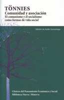 Comunidad y asociación, de Tönnies, Ferdinad | portada del libro