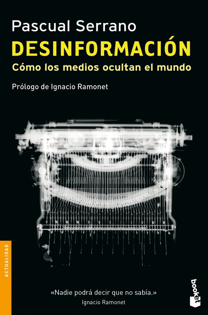 Desinformación, de Serrano | portada del libro