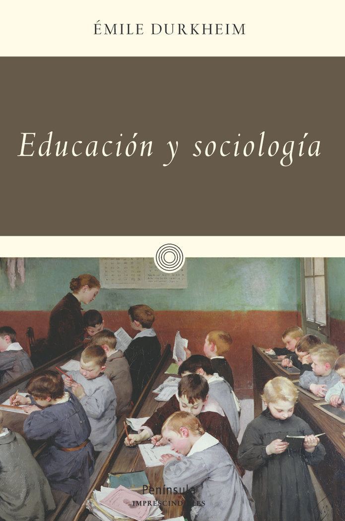Educación y sociología, de Durkheim | portada del libro