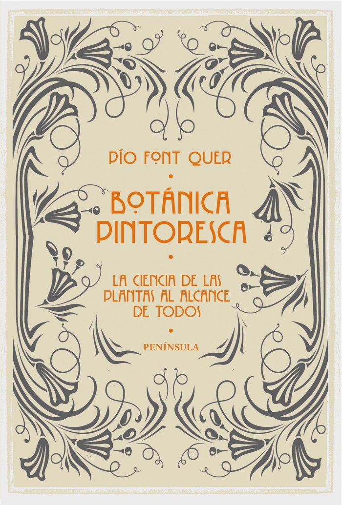 Botánica pintoresca, de Font Quer, Pío | portada del libro