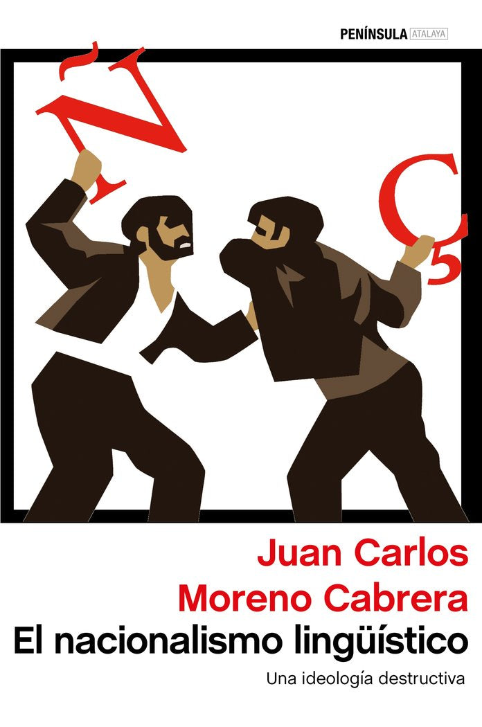 El nacionalismo lingüístico, de Moreno Cabrera | portada del libro