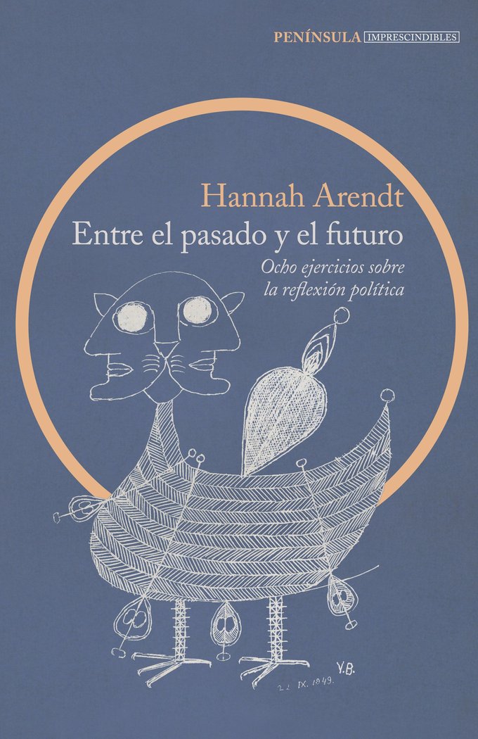Entre el pasado y el futuro, de Arendt | portada del libro