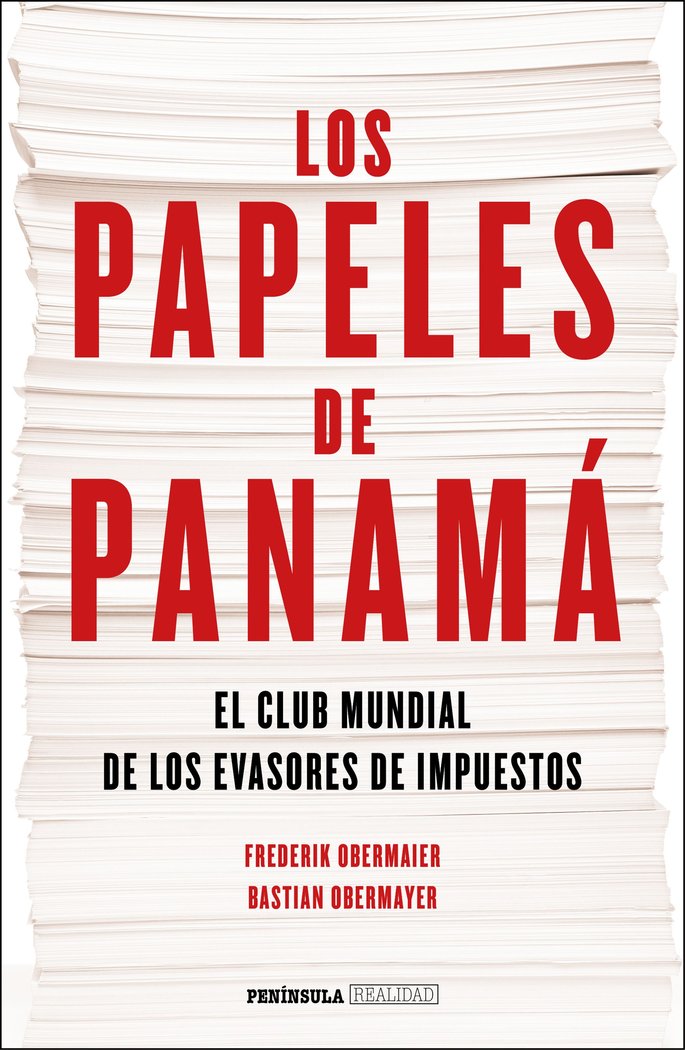 Los papeles de Panamá, de Obermaier | portada del libro