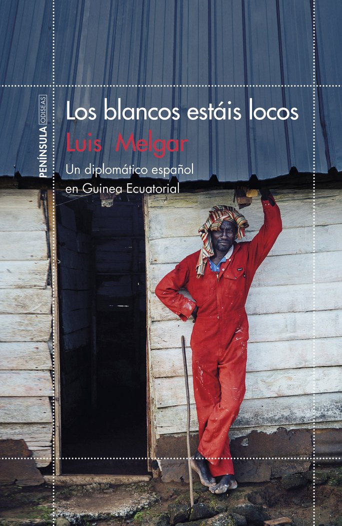 Los blancos estáis locos, de Melgar, Luis | portada del libro