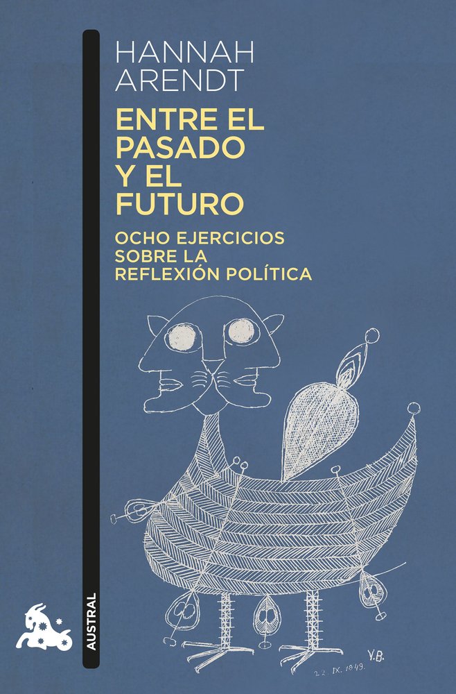 Entre el pasado y el futuro, de Arendt | portada del libro